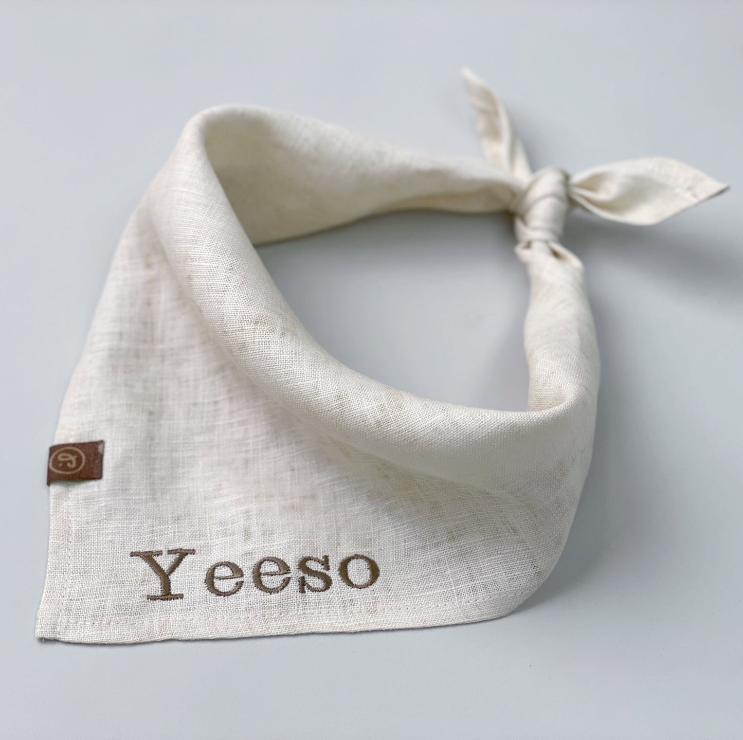 Personalized Pet Bandana - Linen