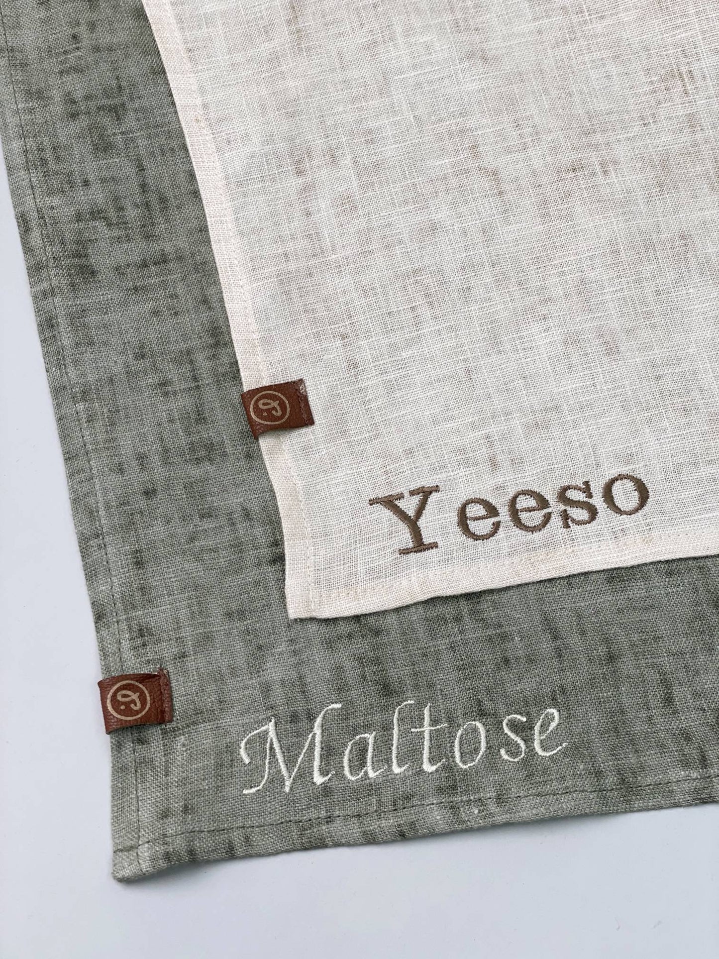 Personalized Pet Bandana - Linen