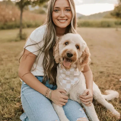 Dog Bandana - Checkers