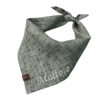 Personalized Pet Bandana - Linen